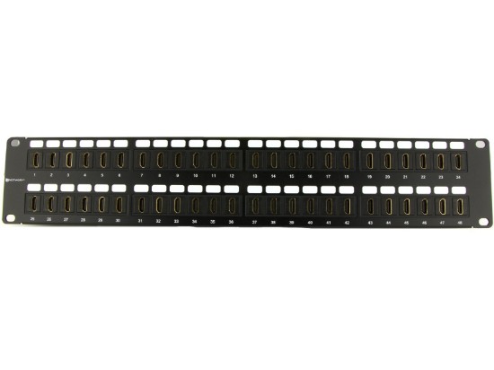 Picture of HDMI High-Density Feed Through Patch Panel - 48 Port, 2U