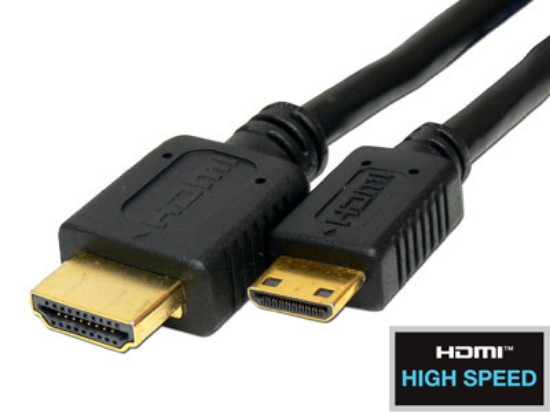 Picture of High Speed HDMI to Mini HDMI C Cable with Ethernet