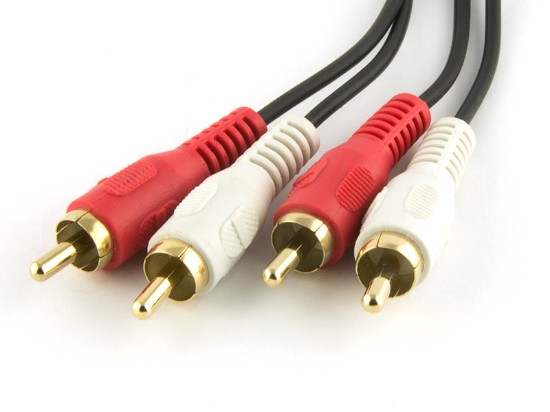 Picture of Gold RCA Audio Cable - Stereo