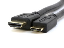 Picture of 2 Meter (6.56 FT) High Speed HDMI to Mini HDMI C Cable with Ethernet
