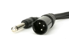 Picture of XLR Male to 1/4 Mono Plug - 5 FT