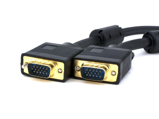 Picture of SVGA Male to Male Video Cable - 10 FT, Gold Plated Connectors